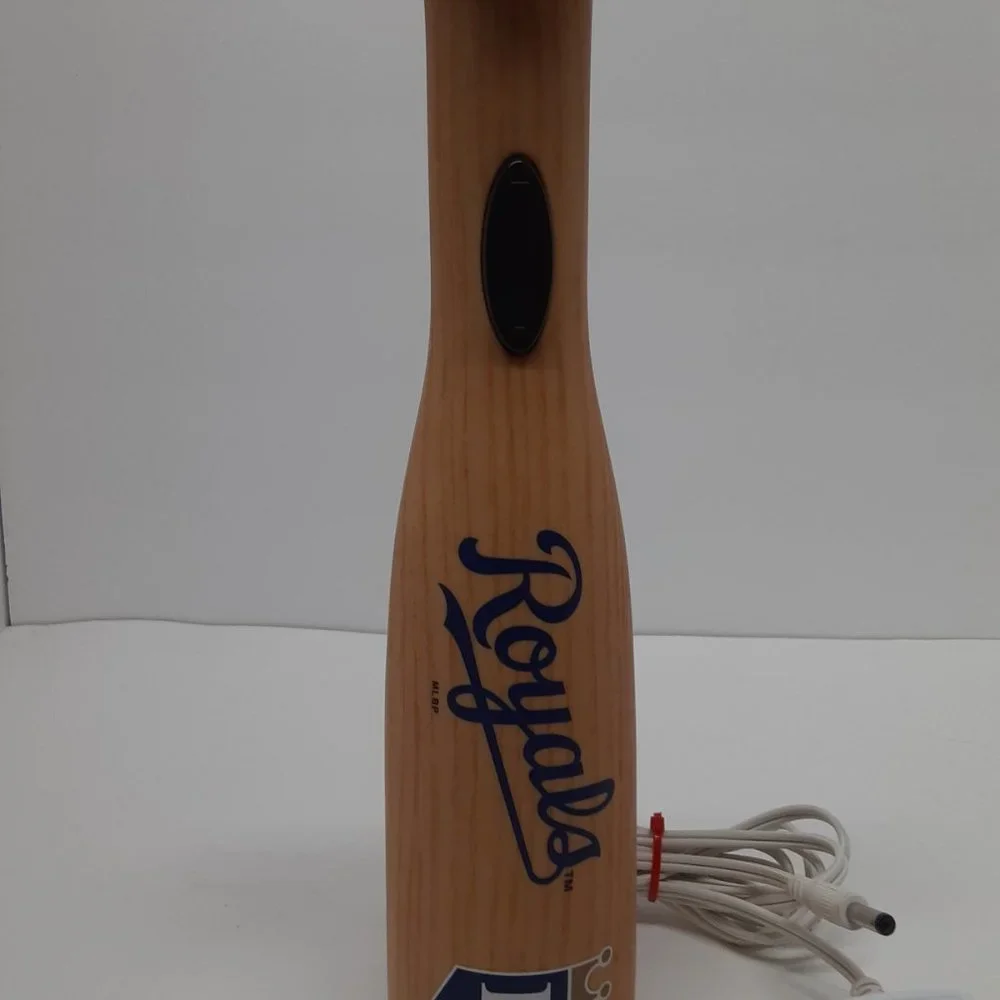 WineOvation Kansas City Royals Baseball Bat Powered Wine Opener Charger | Tested